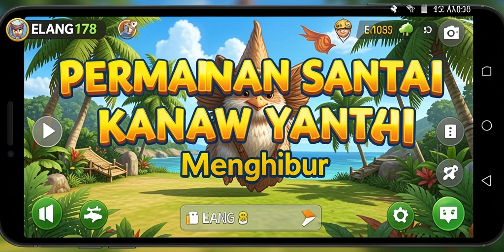 Tampilan gameplay ELANG178 yang ceria dan menarik perhatian.