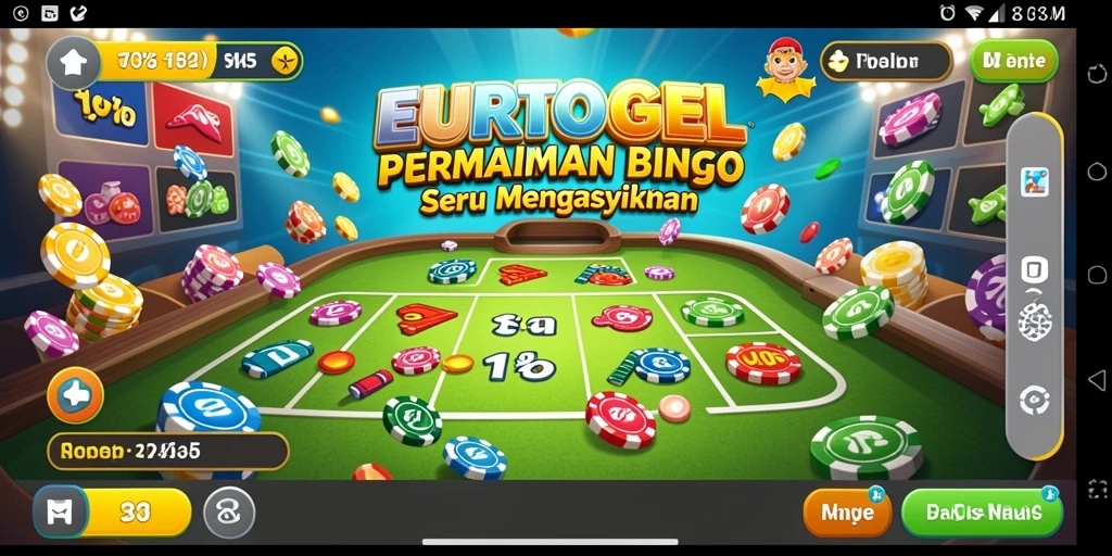 Tampilan gameplay seru di EUROTOGEL dengan berbagai pilihan Bingo.