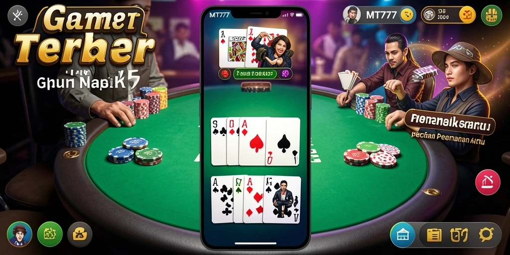 Gameplay seru dan interaktif MT777 Poker dalam aksi.