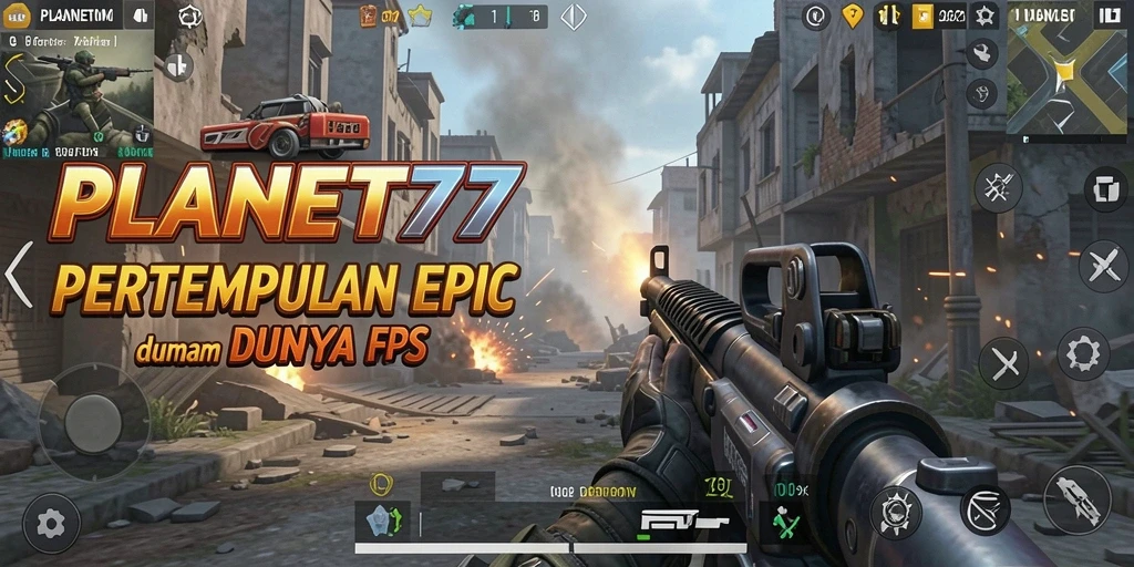 Tangkapan layar dari gameplay intens di PLANET77.
