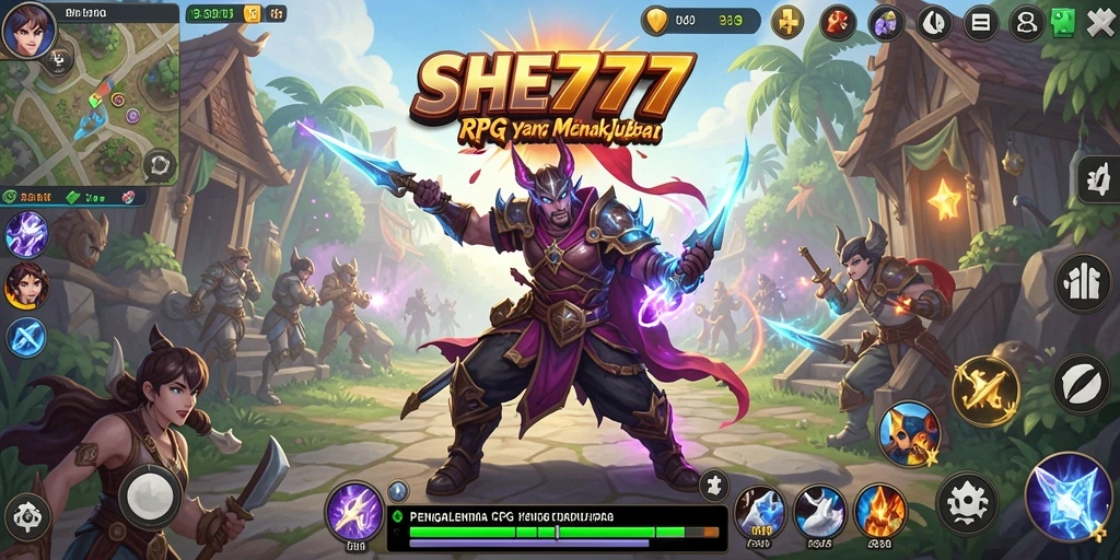 Tampilan gameplay SERU dan menegangkan di SHE777.