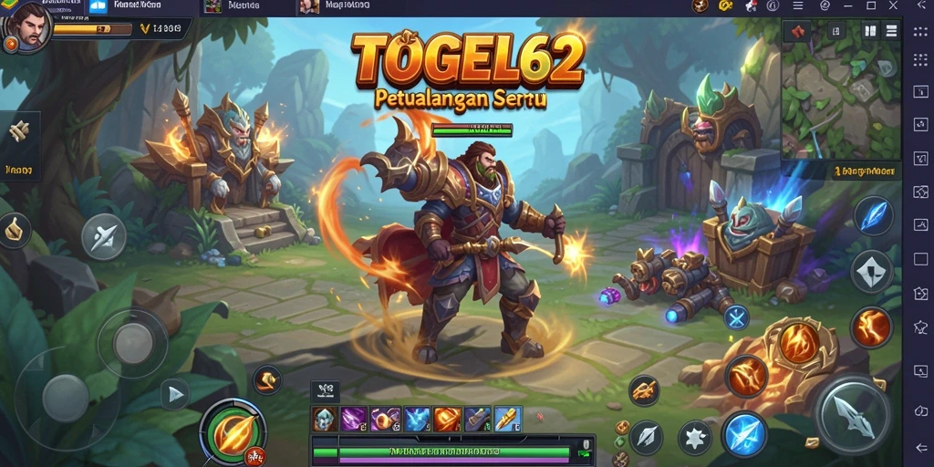 Screenshot gameplay TOGEL62 menunjukkan aksi seru pemain di dunia MMORPG.